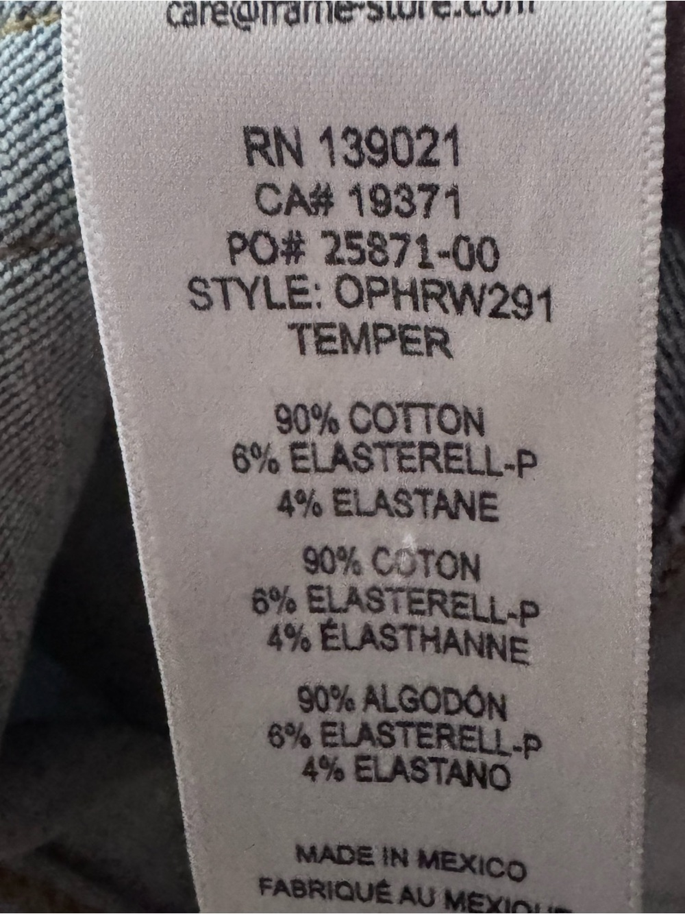 FRAME The High Rise Wide Jeans Size 29 NWT Temper Light Wash Wide Leg Denim - Picture 5 of 11